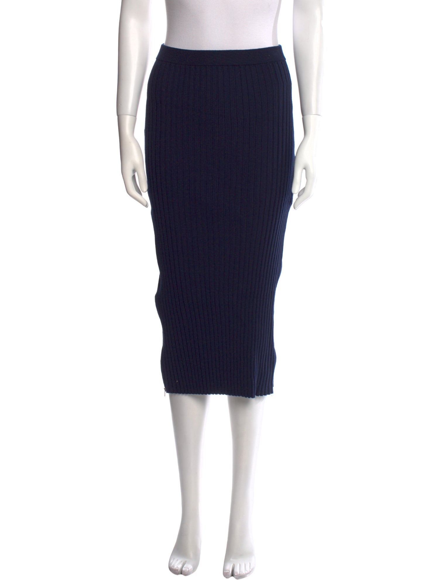 Joseph Merino Wool Midi Length Skirt