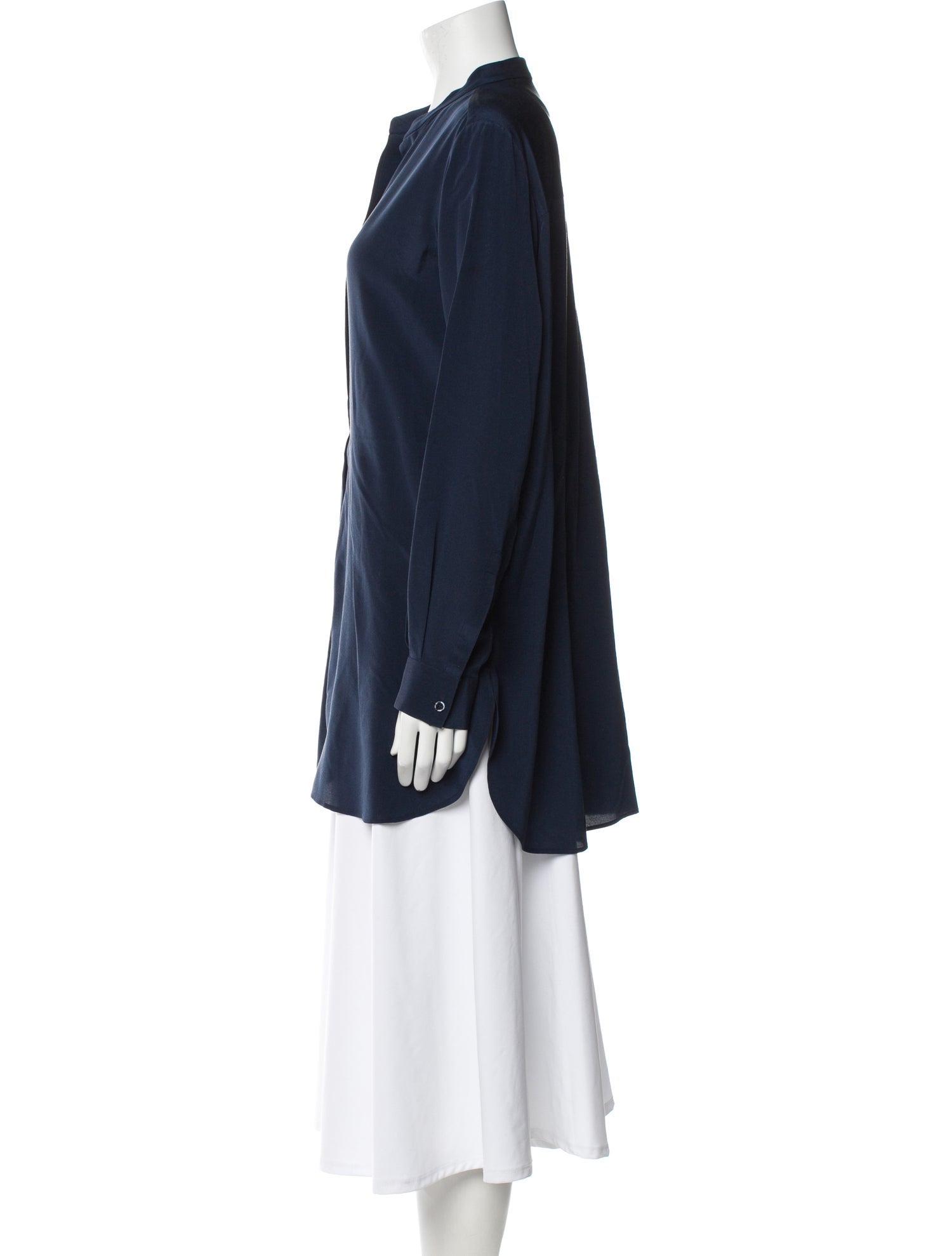 Joseph Silk V-Neck Tunic