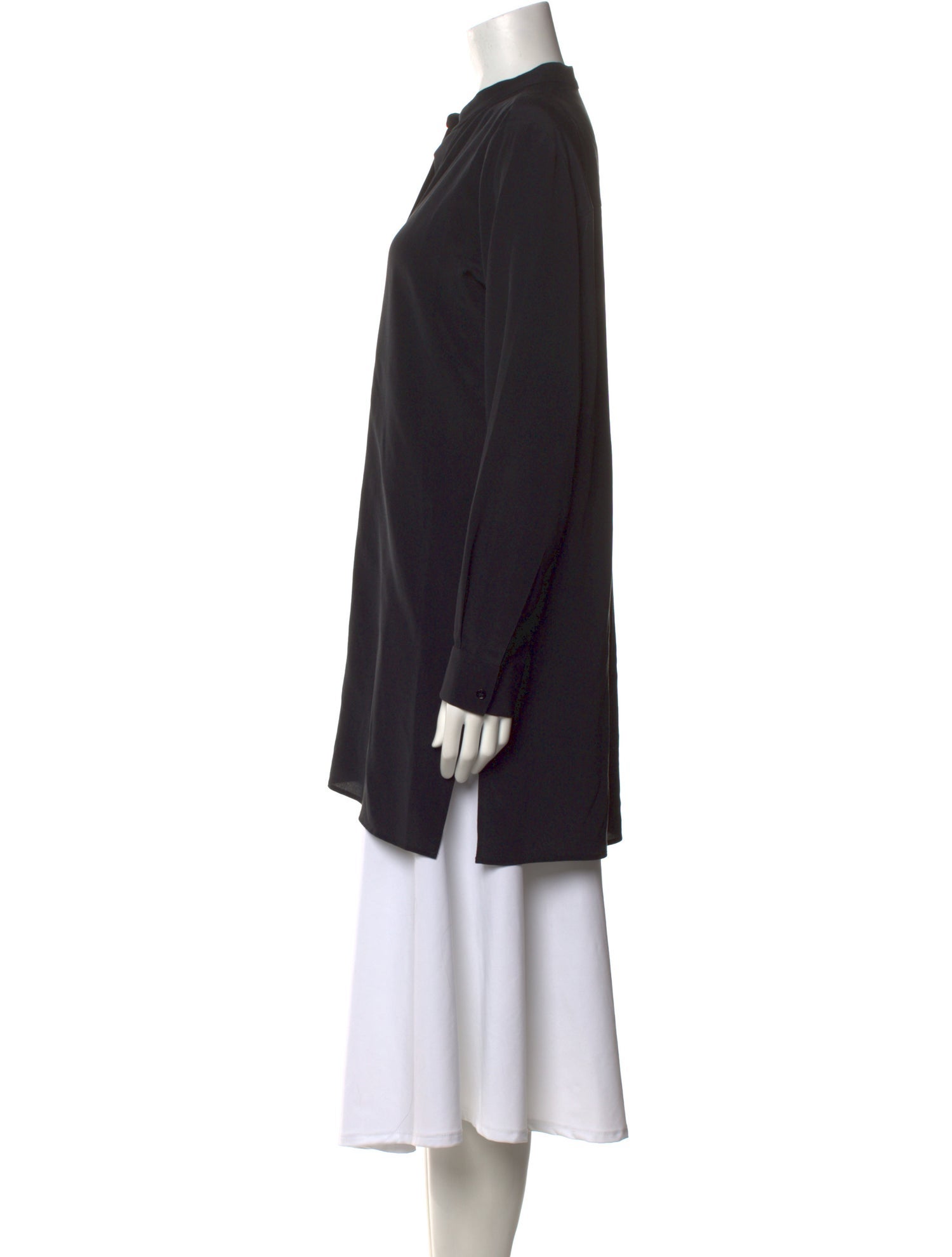 Joseph Silk Crew Neck Tunic