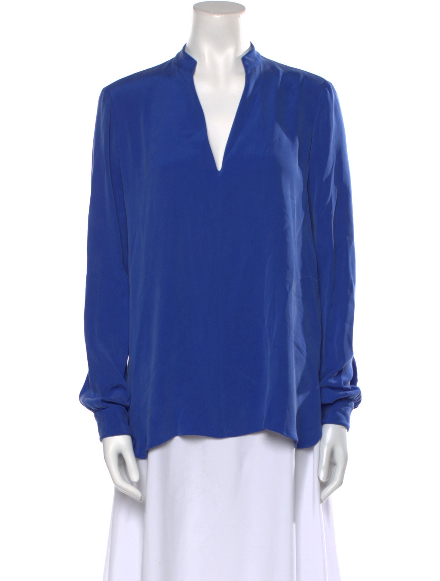 Joseph Silk V-Neck Blouse
