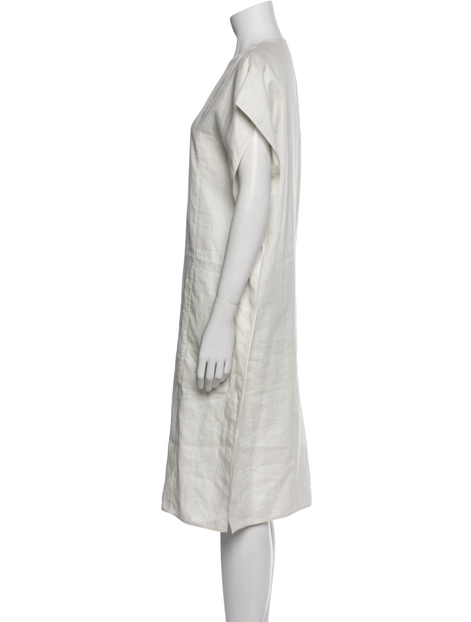 Joseph V-Neck Midi Length Dress