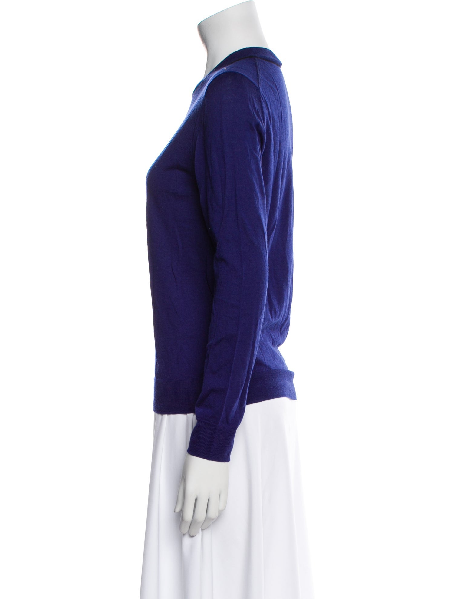 Joseph Merino Wool Bateau Neckline Sweater