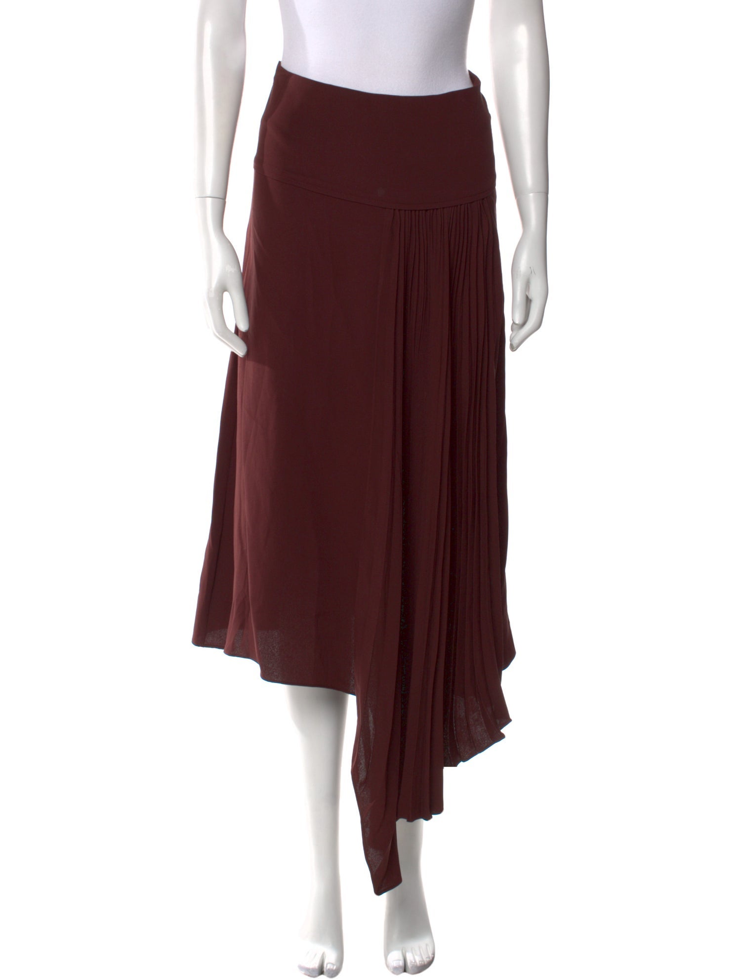 Joseph Silk Midi Length Skirt