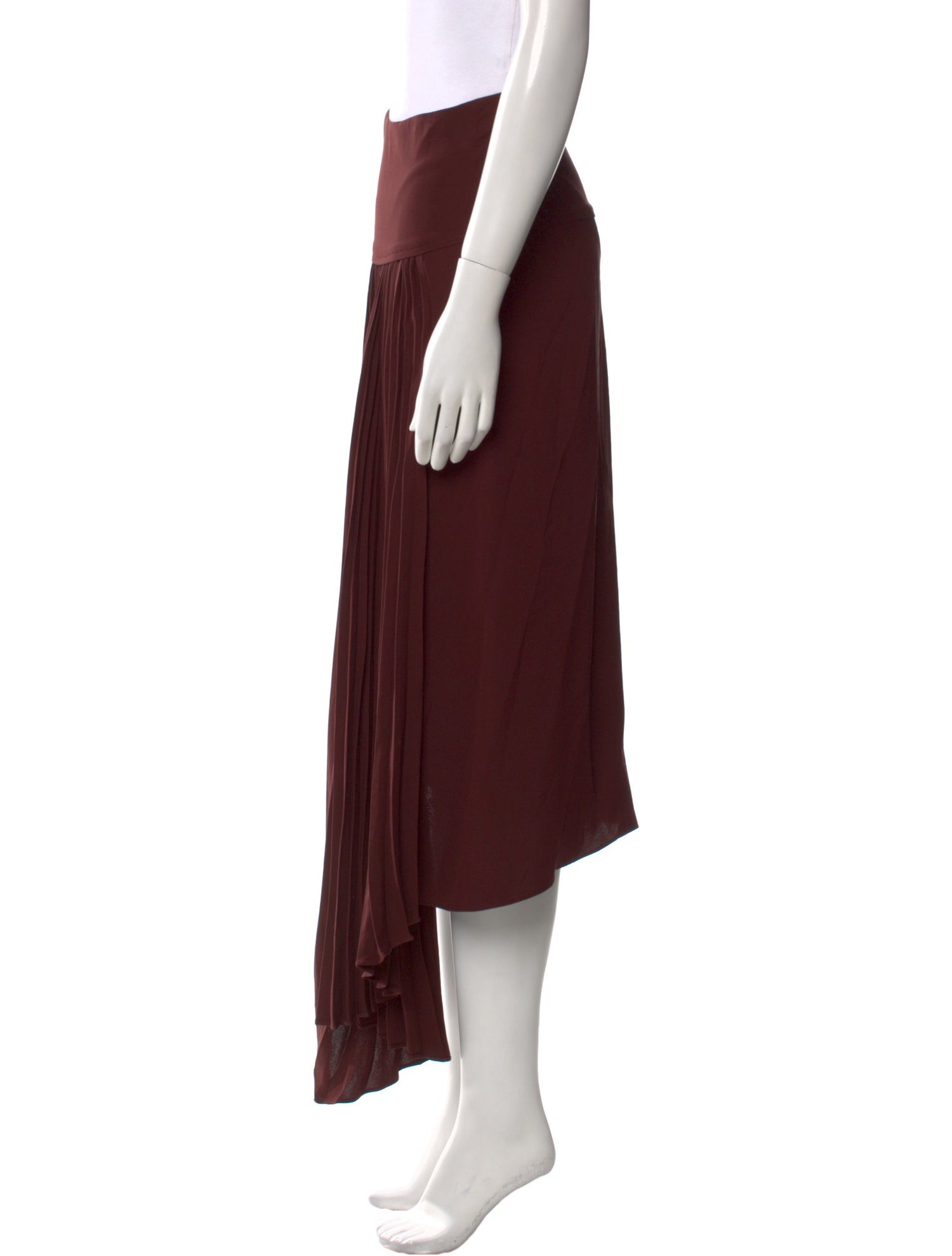 Joseph Silk Midi Length Skirt