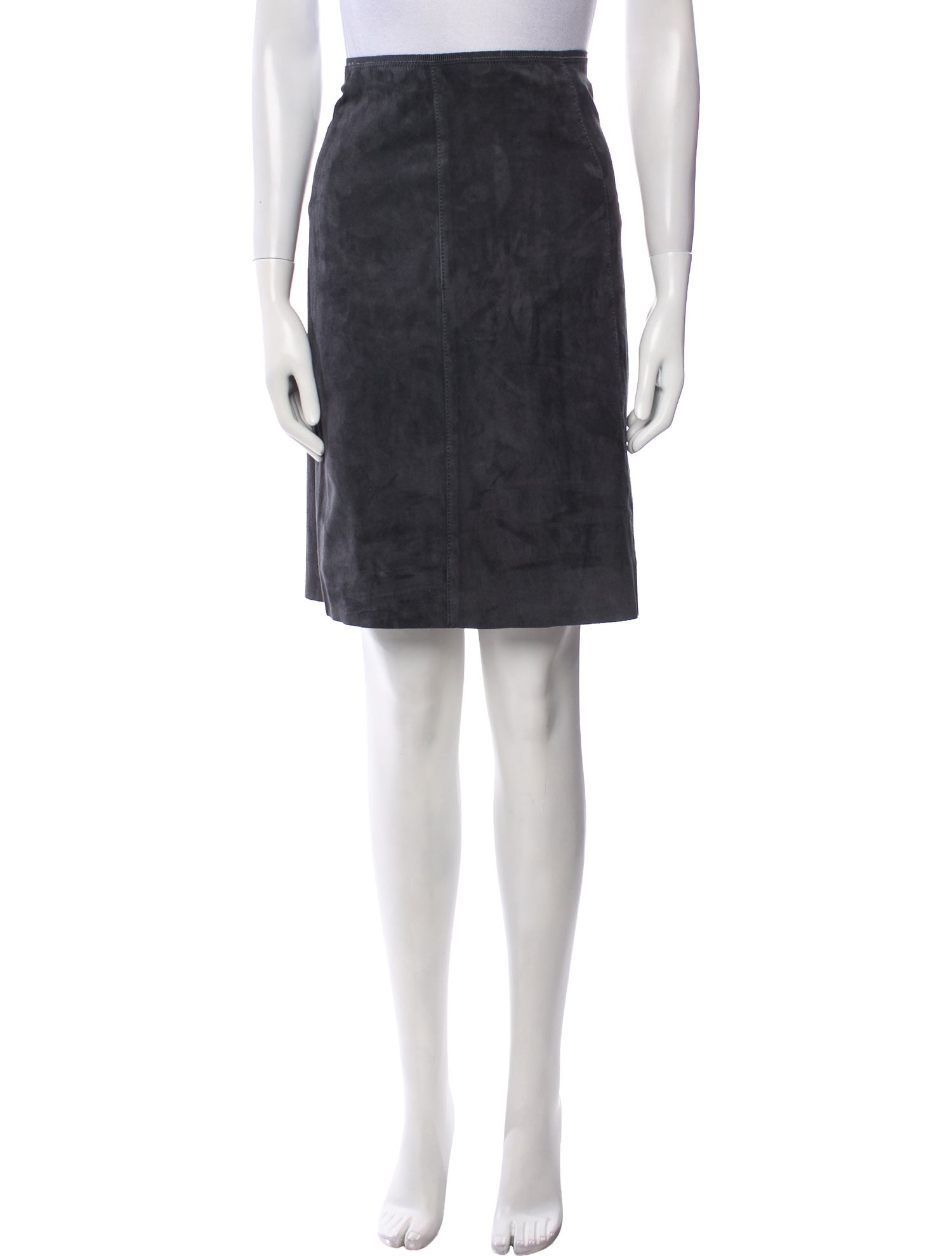 Joseph Lambskin Knee-Length Skirt w/ Tags