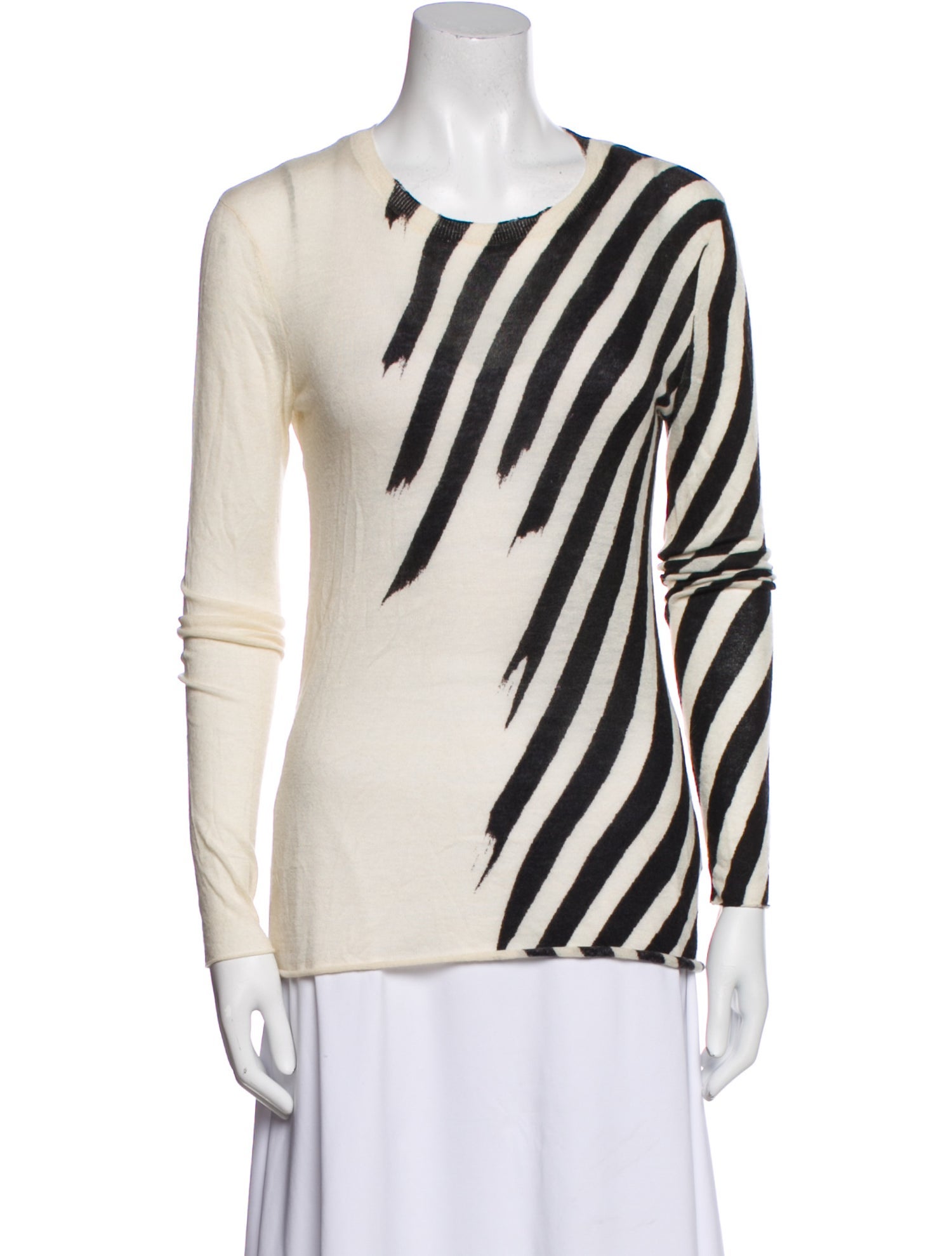 Joseph Cashmere Striped Sweater