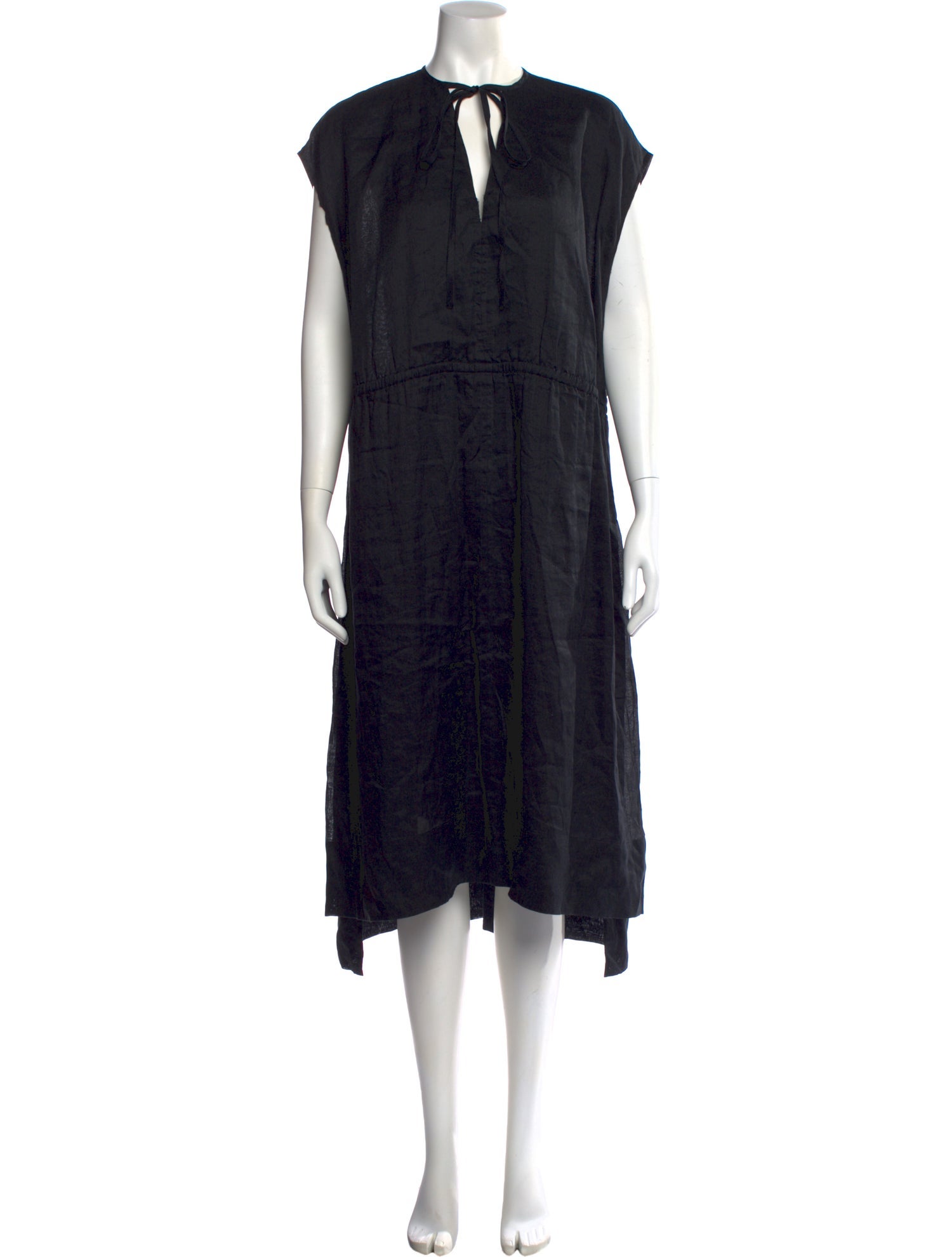 Joseph V-Neck Midi Length Dress