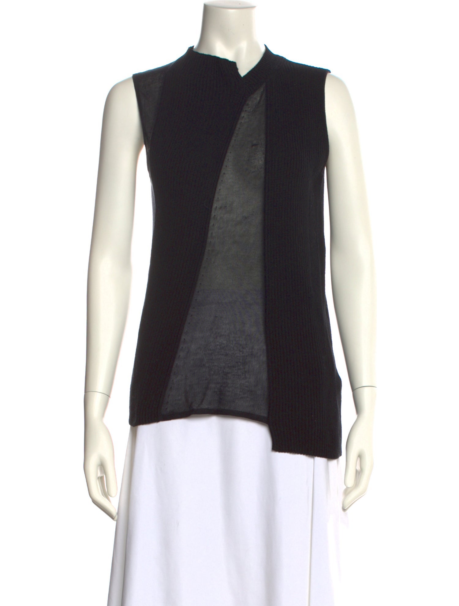 Joseph Colorblock Pattern Crew Neck Top