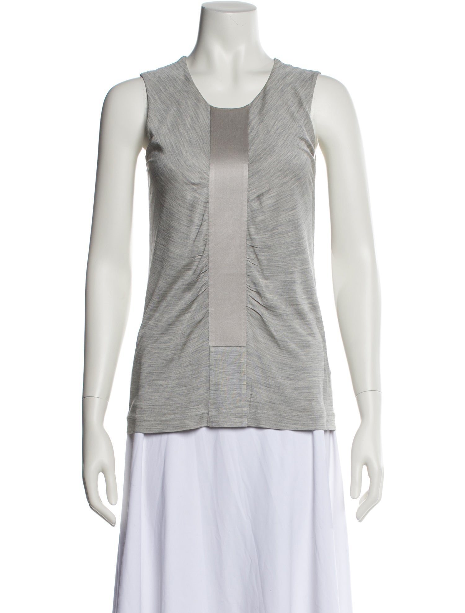 Joseph Silk Scoop Neck Top