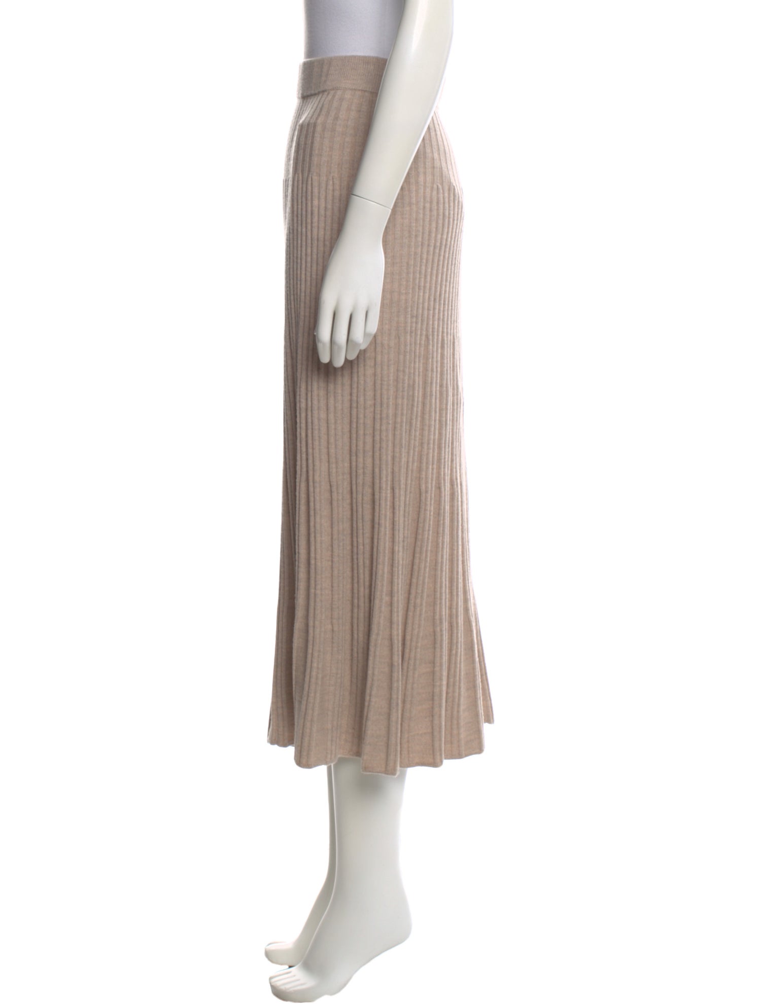 Joseph Merino Wool Midi Length Skirt