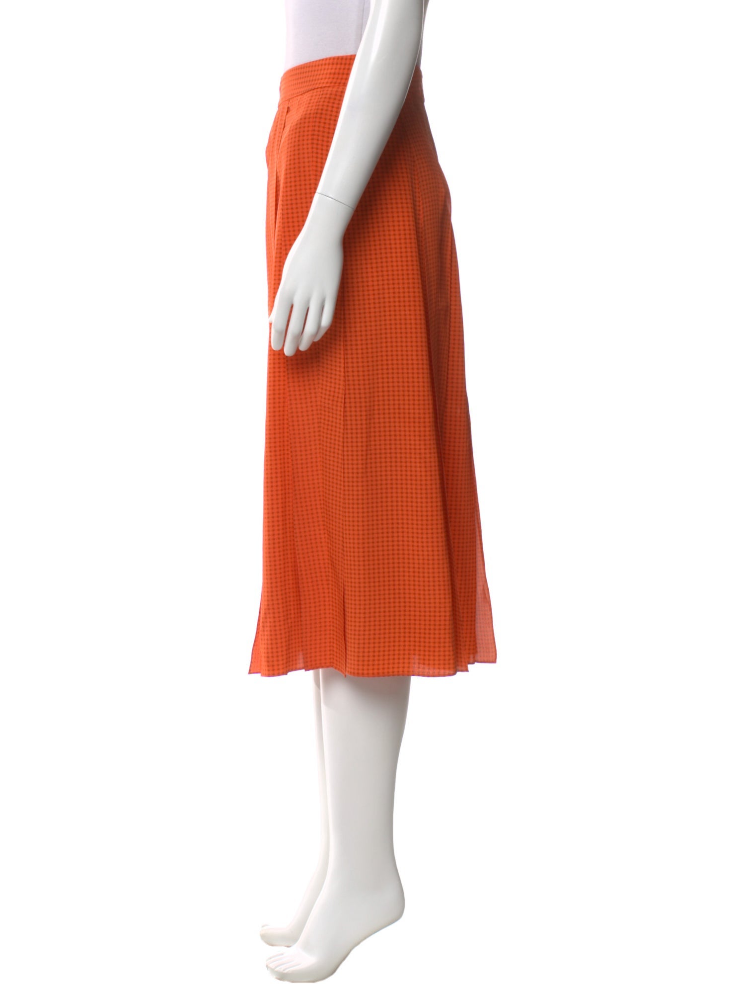 Joseph Silk Midi Length Skirt