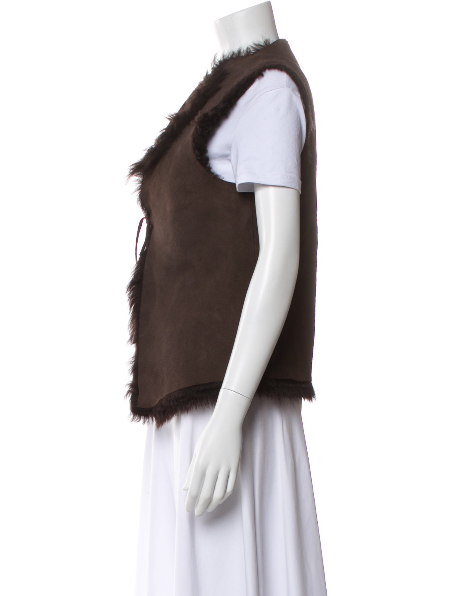 Joseph Leather Vest