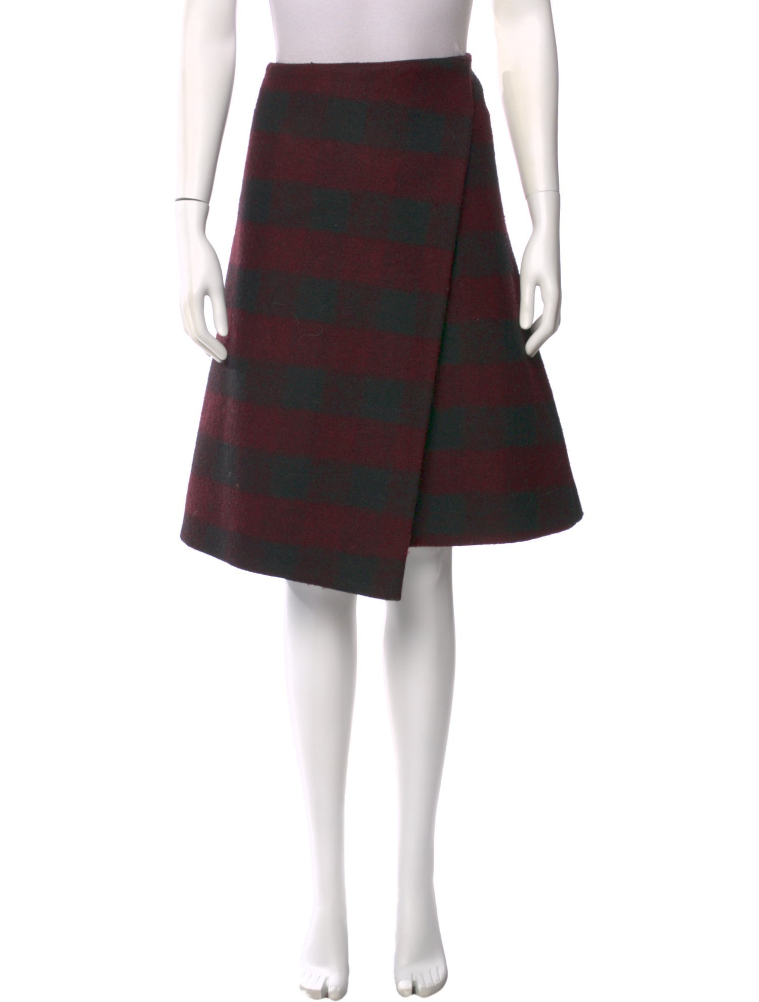 Joseph Striped Knee-Length Skirt