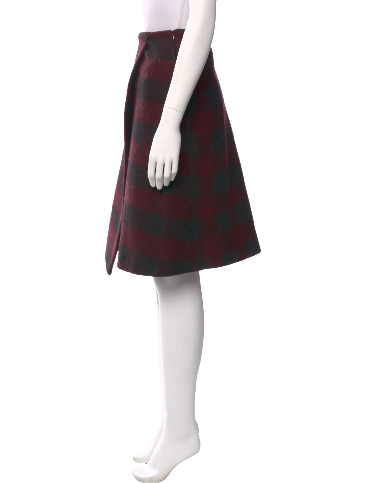 Joseph Striped Knee-Length Skirt