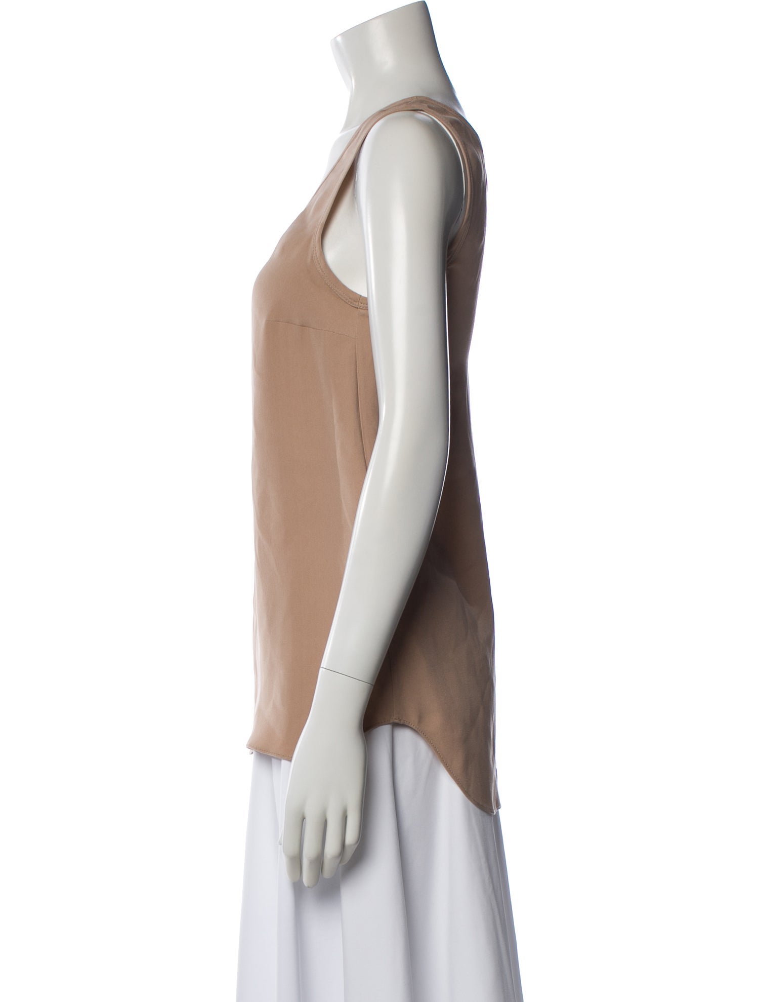 Joseph Silk Scoop Neck Top