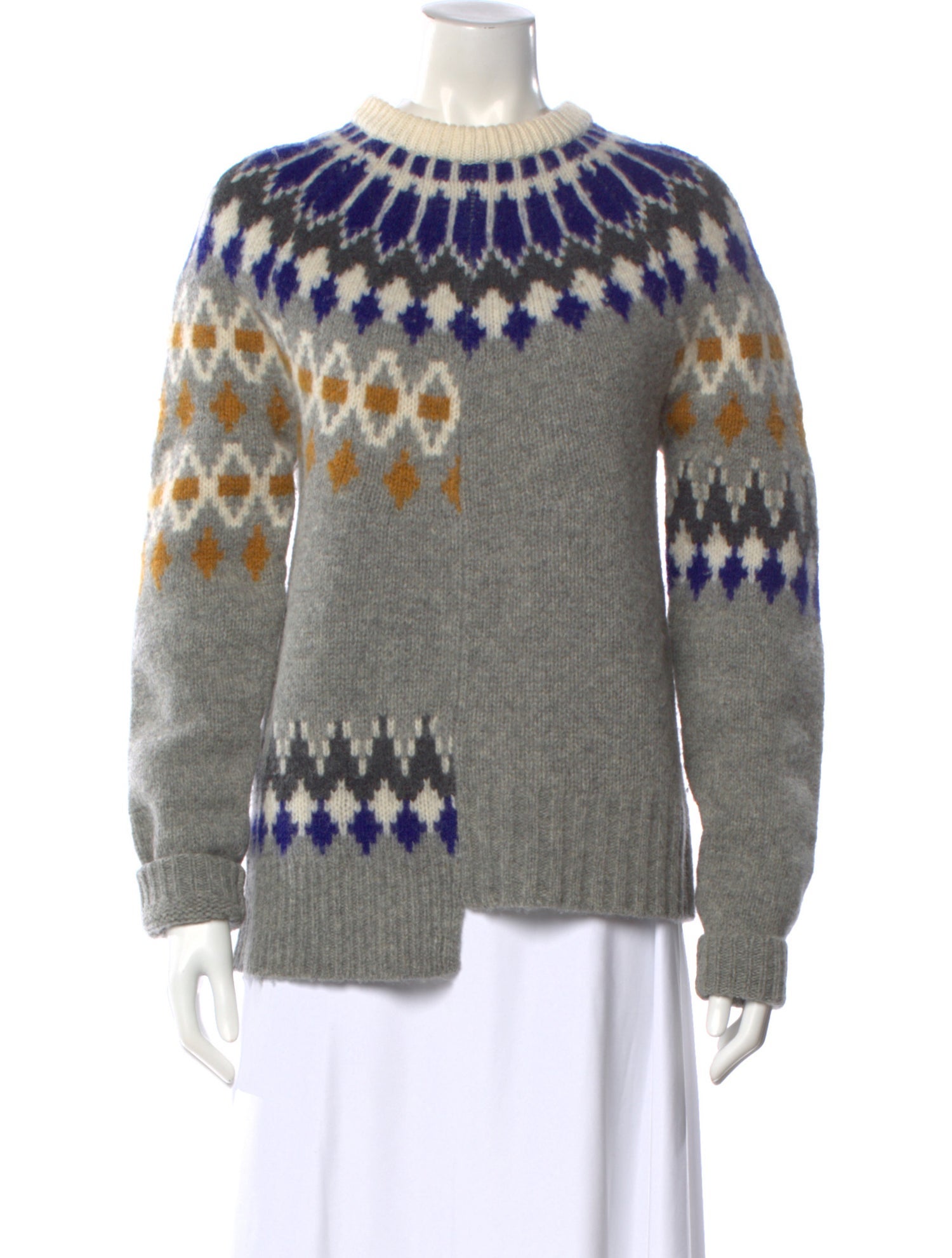 Joseph Wool Printed Sweater