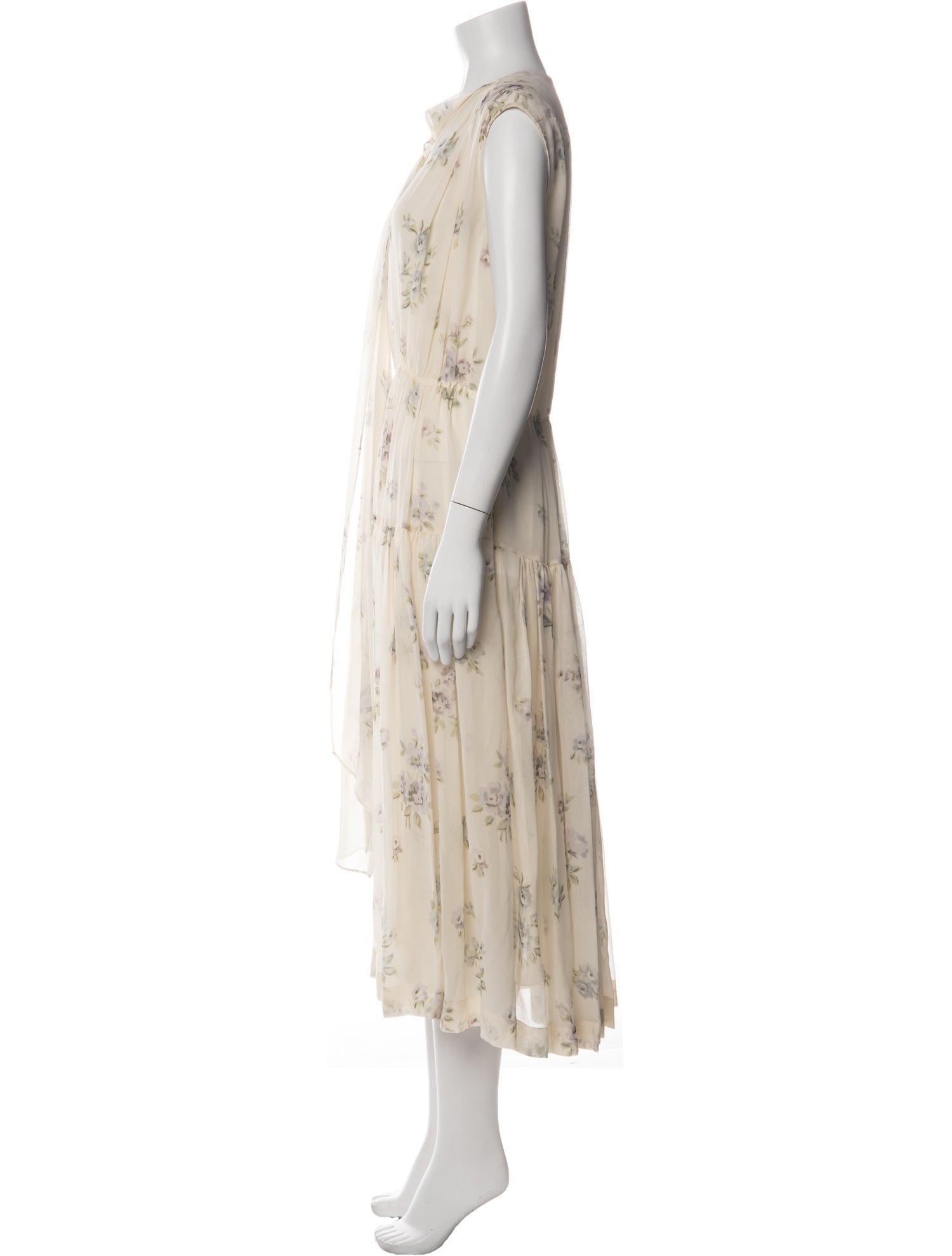 Joseph Silk Midi Length Dress