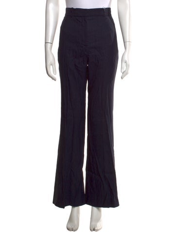 Pre-owned Joseph Flared Pants In Black