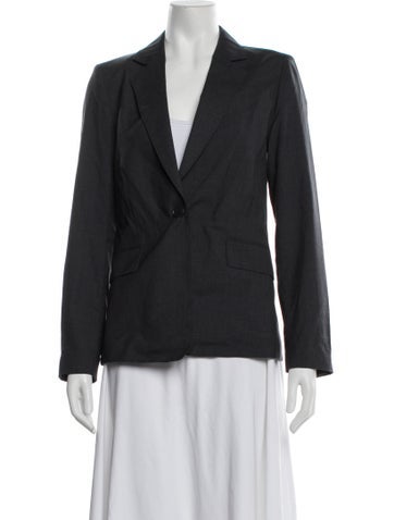 Pre-owned Joseph Virgin Wool Blazer In Blue