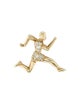 Jose Hess 14K Diamond Runner Pin