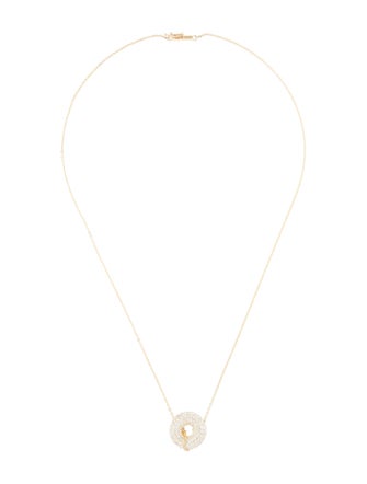 Jose Hess 18K Diamond Lovesaver Pendant Necklace