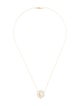 Jose Hess 18K Diamond Lovesaver Pendant Necklace