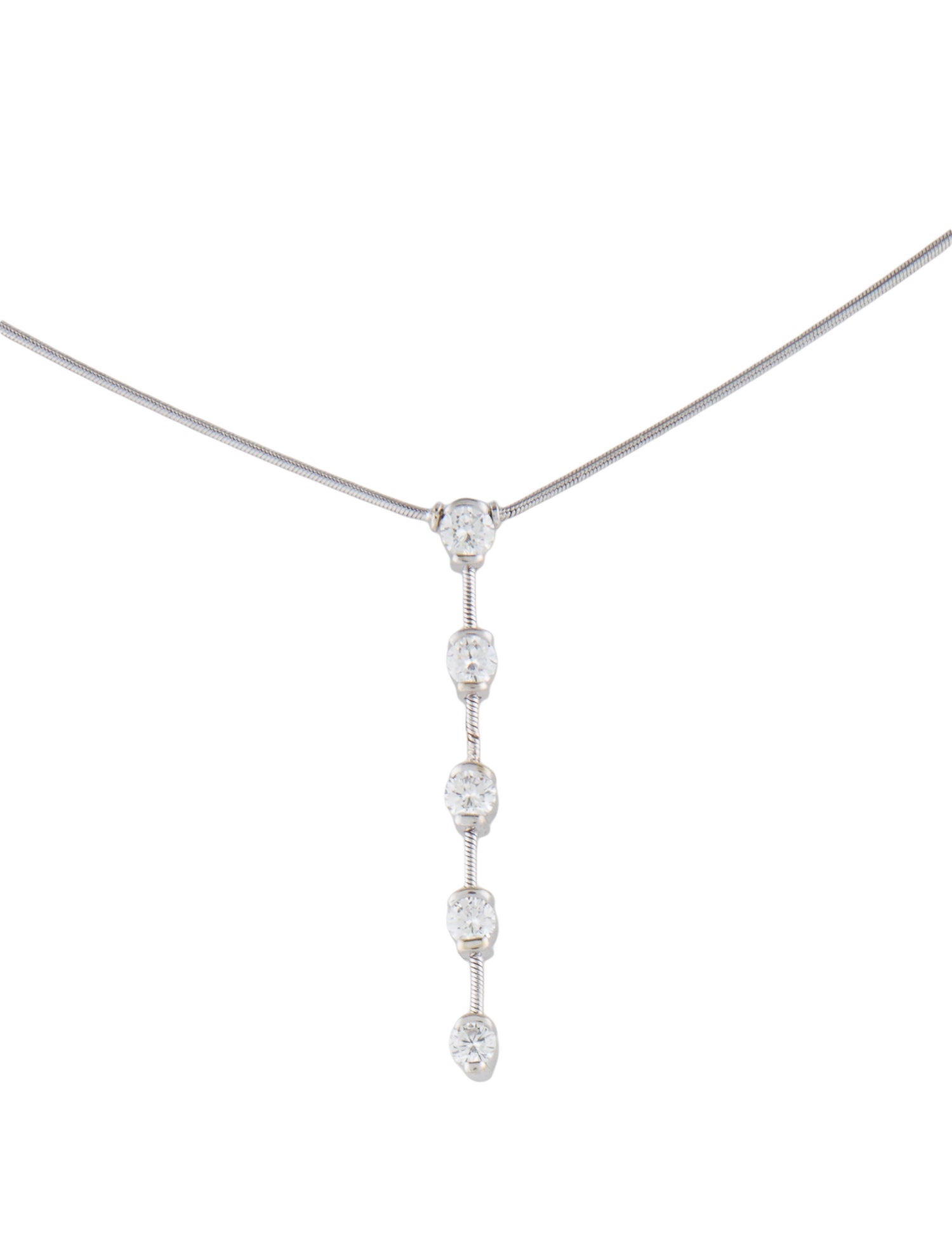 Jose Hess 18K Diamond Garden Lights Pendant Necklace