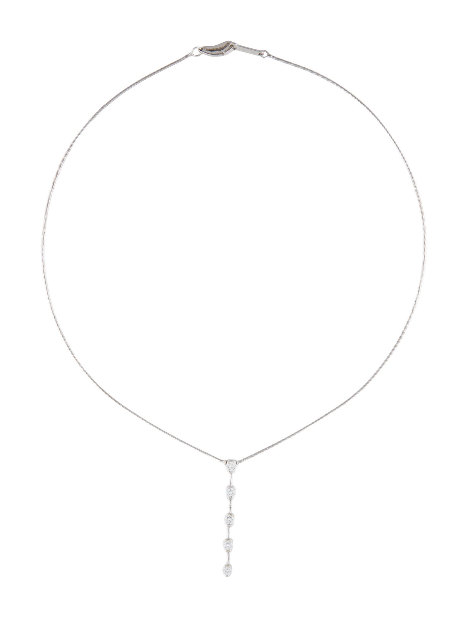 Jose Hess 18K Diamond Garden Lights Pendant Necklace