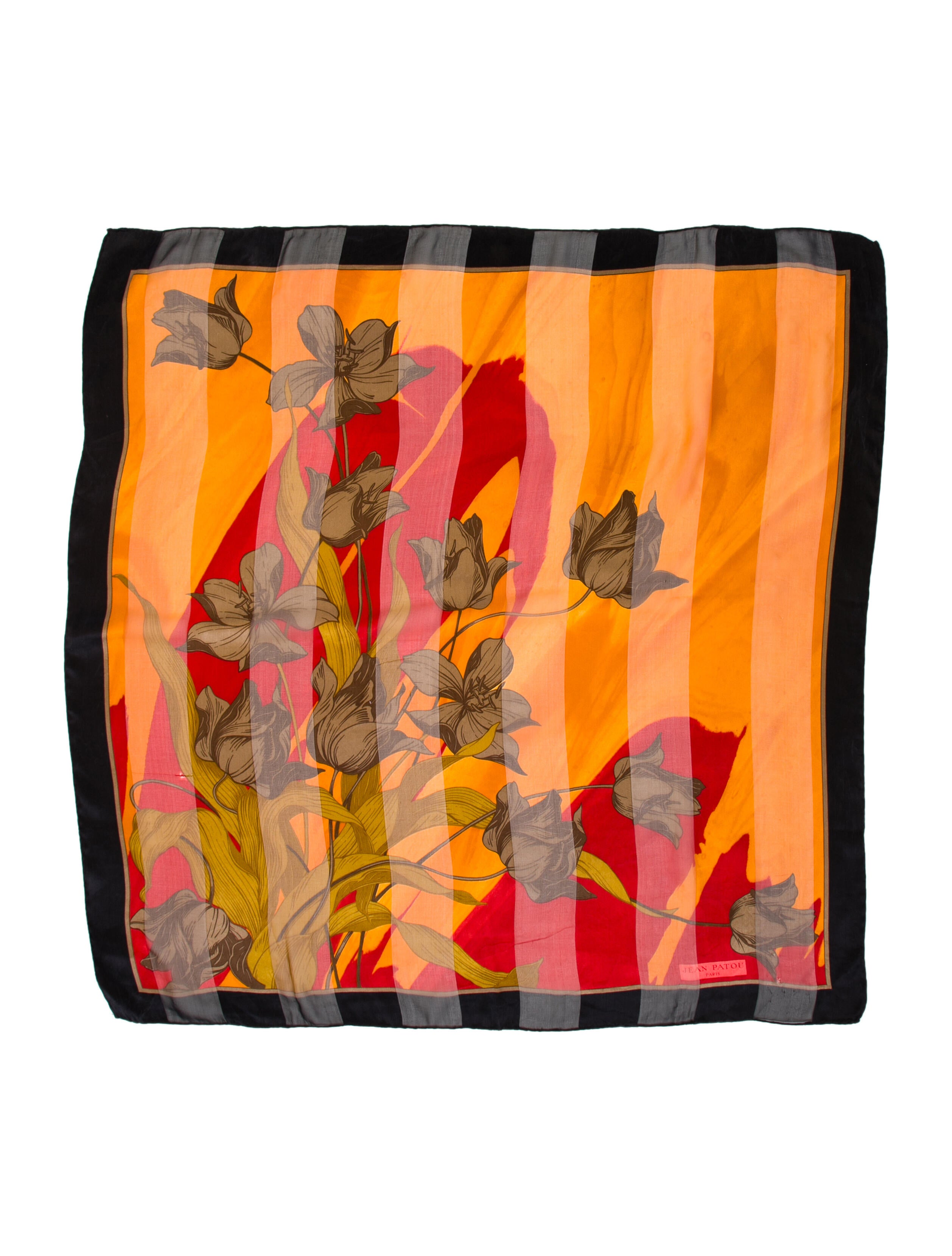Jean Patou Les Perroquets Silk Scarf