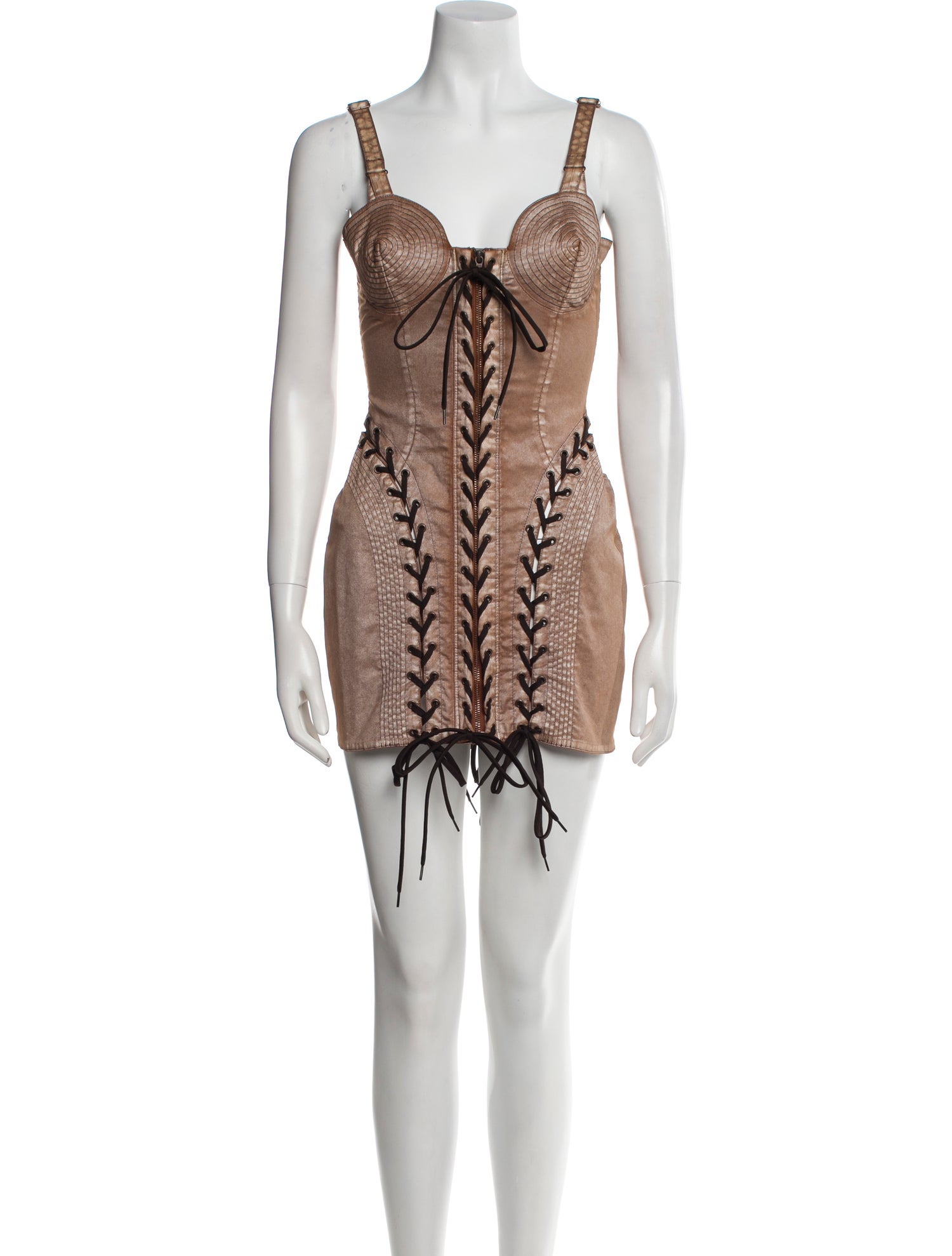 Jean Paul Gaultier x KNWLS Printed Mini Dress