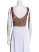 Jean Paul Gaultier x KNWLS V-Neck Sleeveless Crop Top