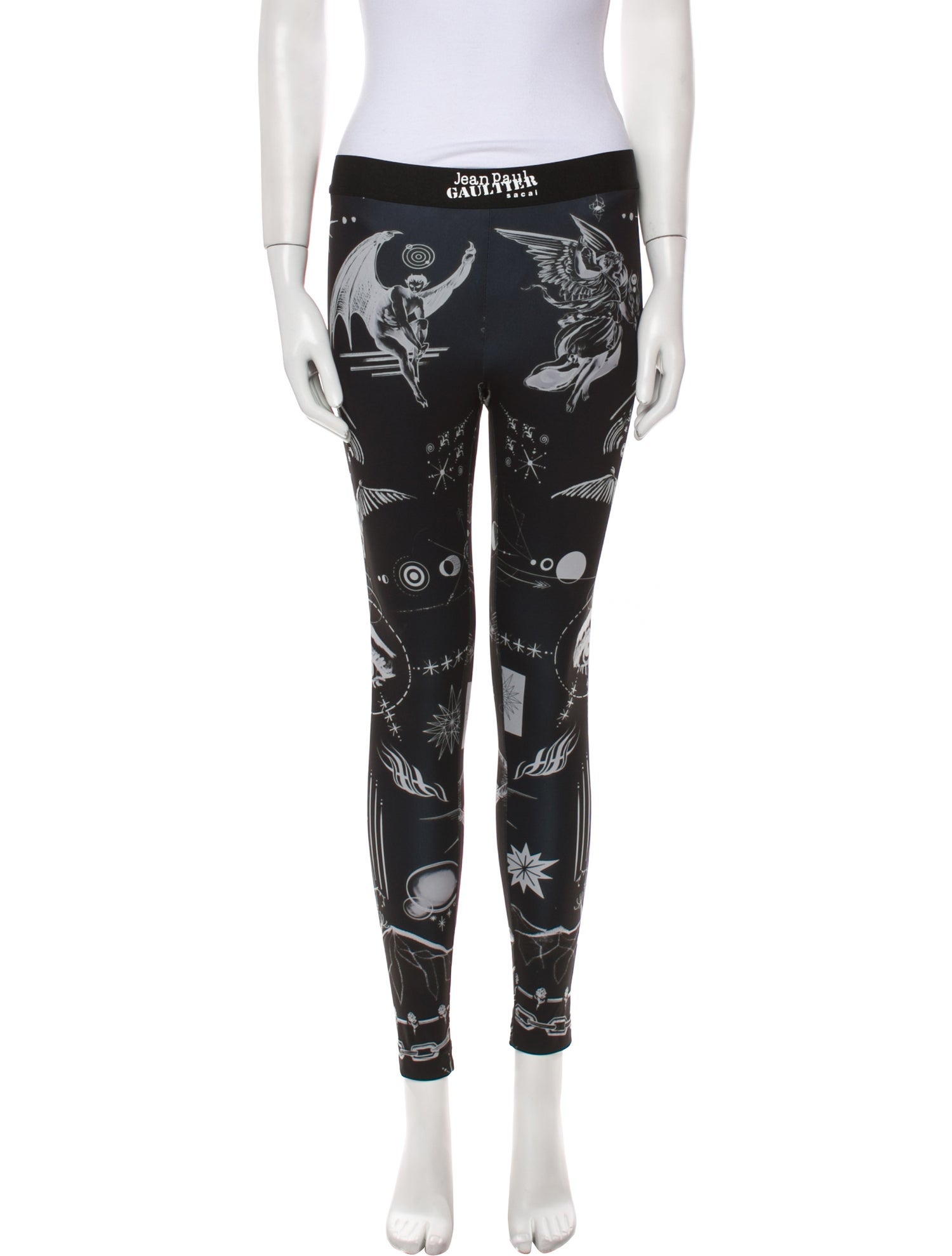 Jean Paul Gaultier x Sacai Printed Skinny Leg Pants