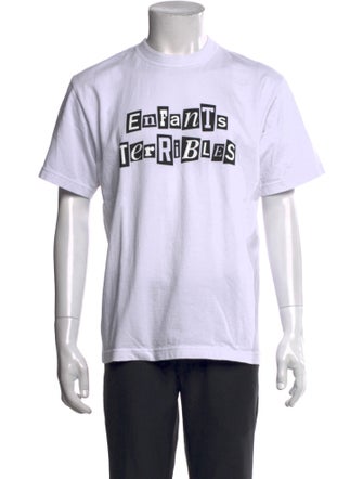 Jean Paul Gaultier x Sacai Graphic Print Crew Neck T-Shirt