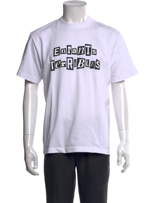 Jean Paul Gaultier x Sacai Graphic Print Crew Neck T-Shirt