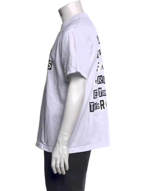 Jean Paul Gaultier x Sacai Graphic Print Crew Neck T-Shirt