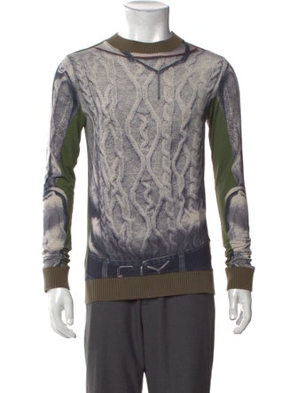 Jean Paul Gaultier x Y/Project Printed Crew Neck Henley