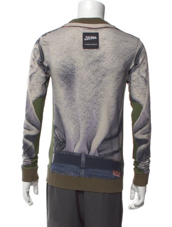 Jean Paul Gaultier x Y/Project Printed Crew Neck Henley