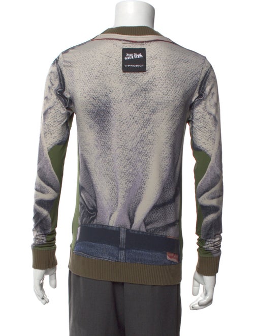 Jean Paul Gaultier x Y/Project Printed Crew Neck Henley