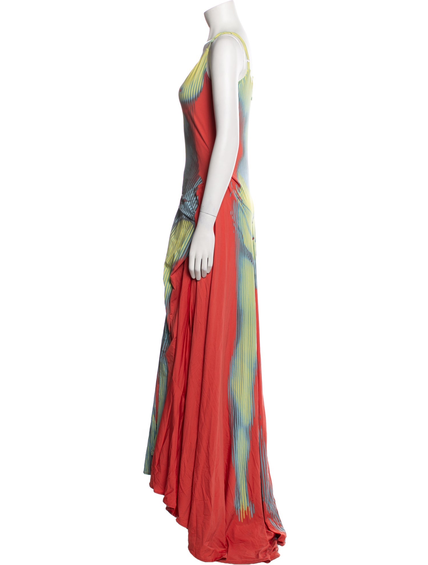 Jean Paul Gaultier x Y/Project Printed Long Dress
