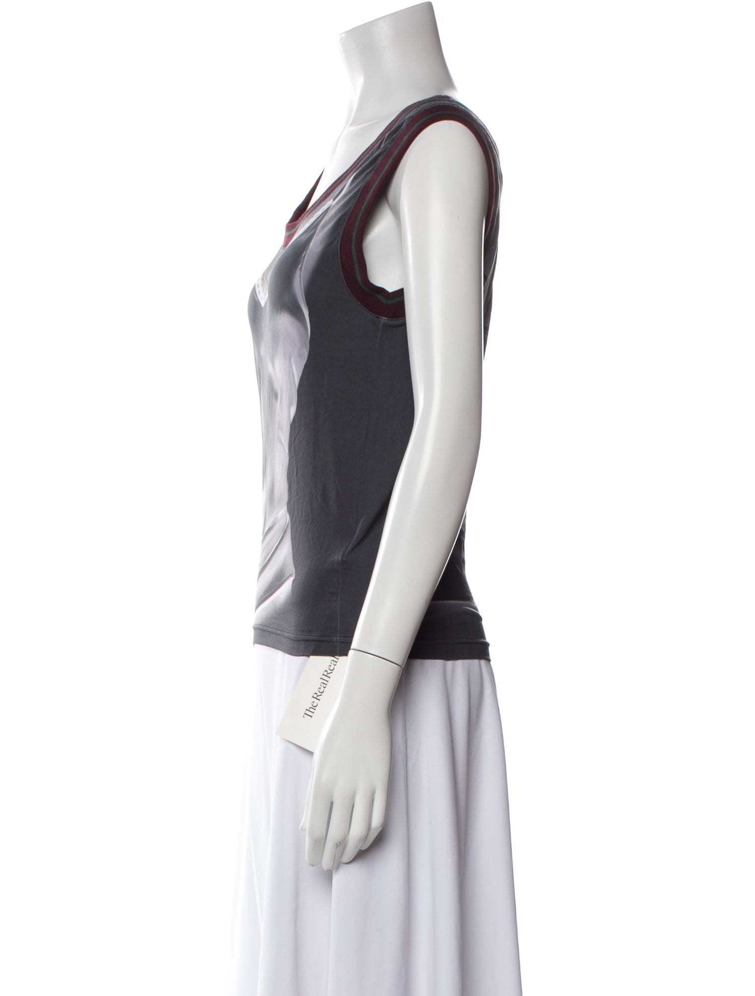 Jean Paul Gaultier x Y/Project Scoop Neck Sleeveless Top