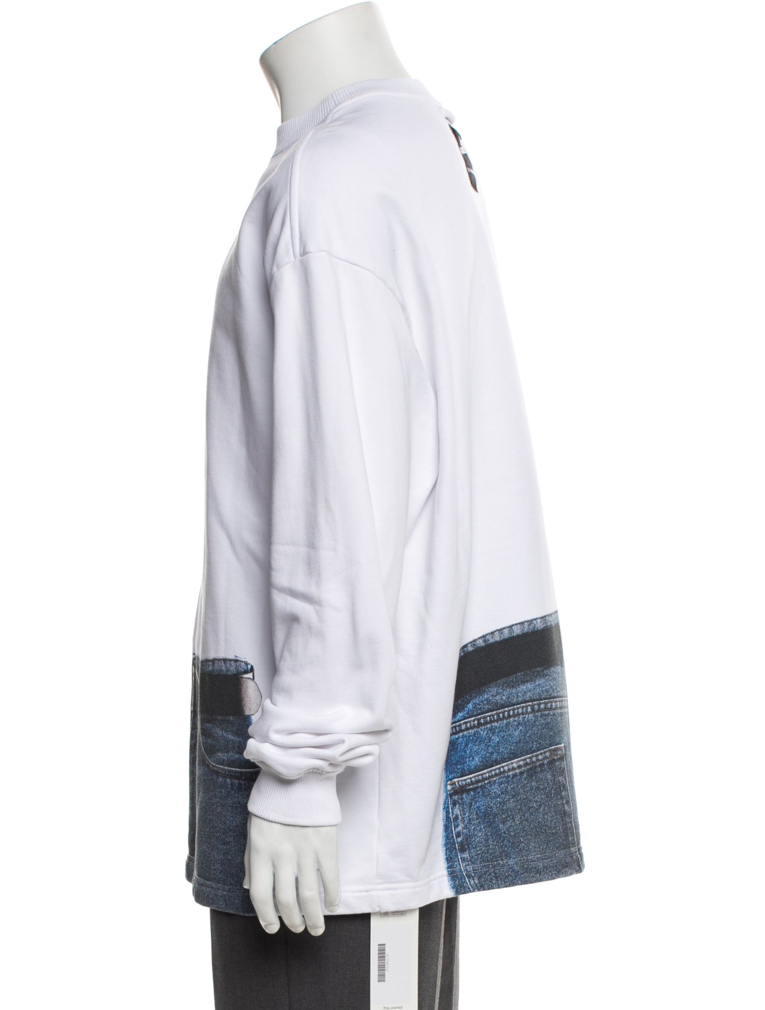 Jean Paul Gaultier x Y/Project Graphic Print Crew Neck Pullover