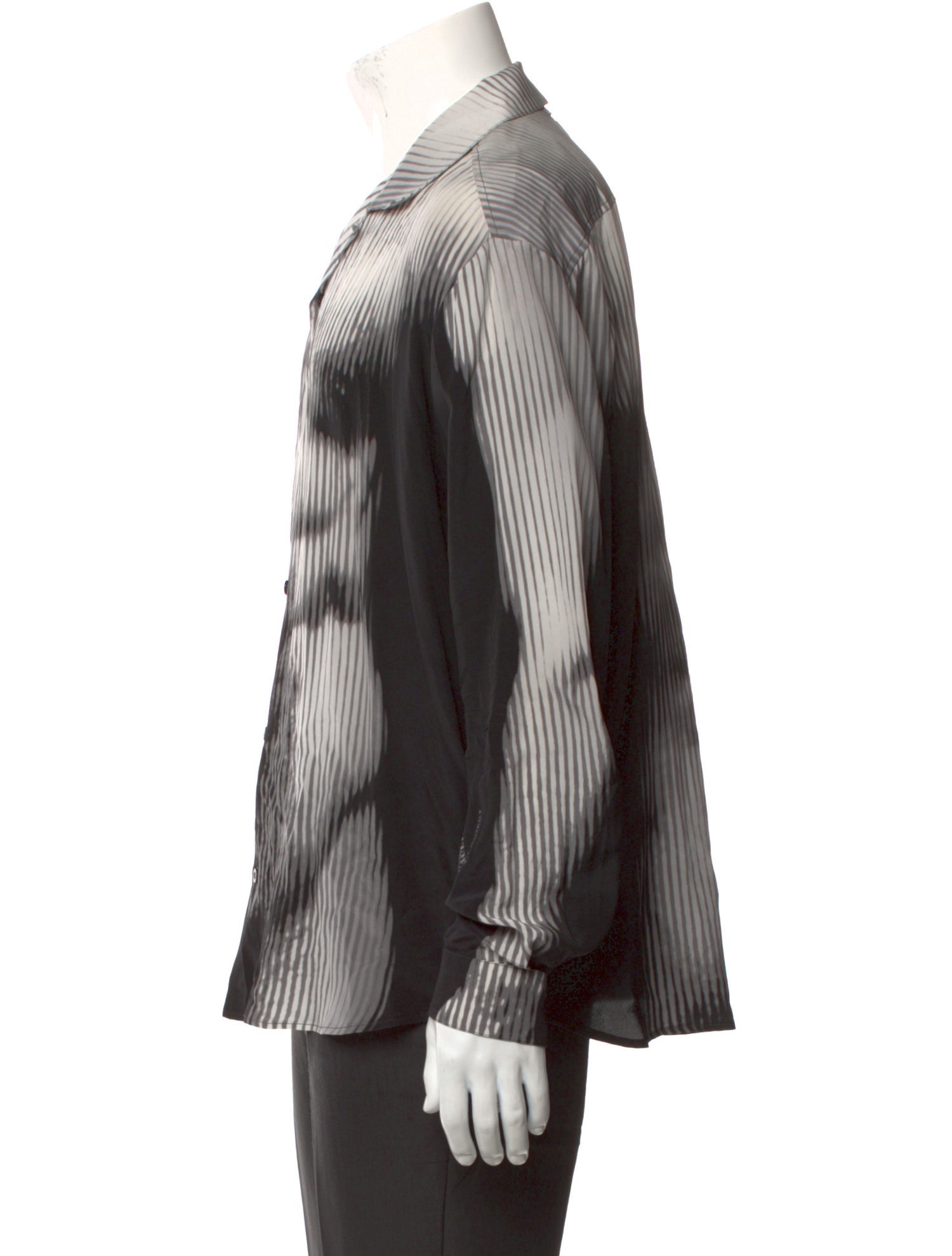 Jean Paul Gaultier x Y/Project Silk Printed Shirt