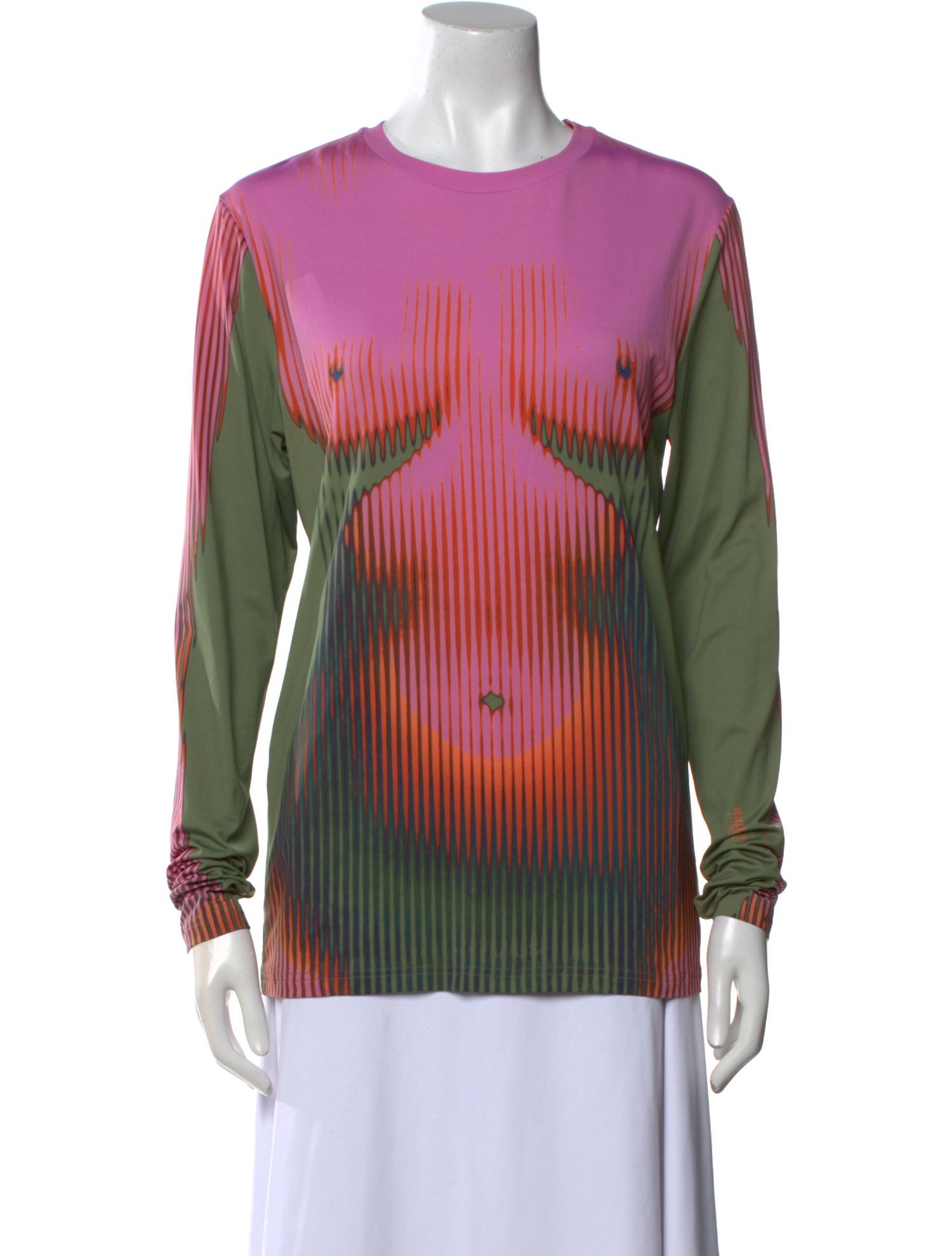 Jean Paul Gaultier x Y/Project Nylon Printed Blouse
