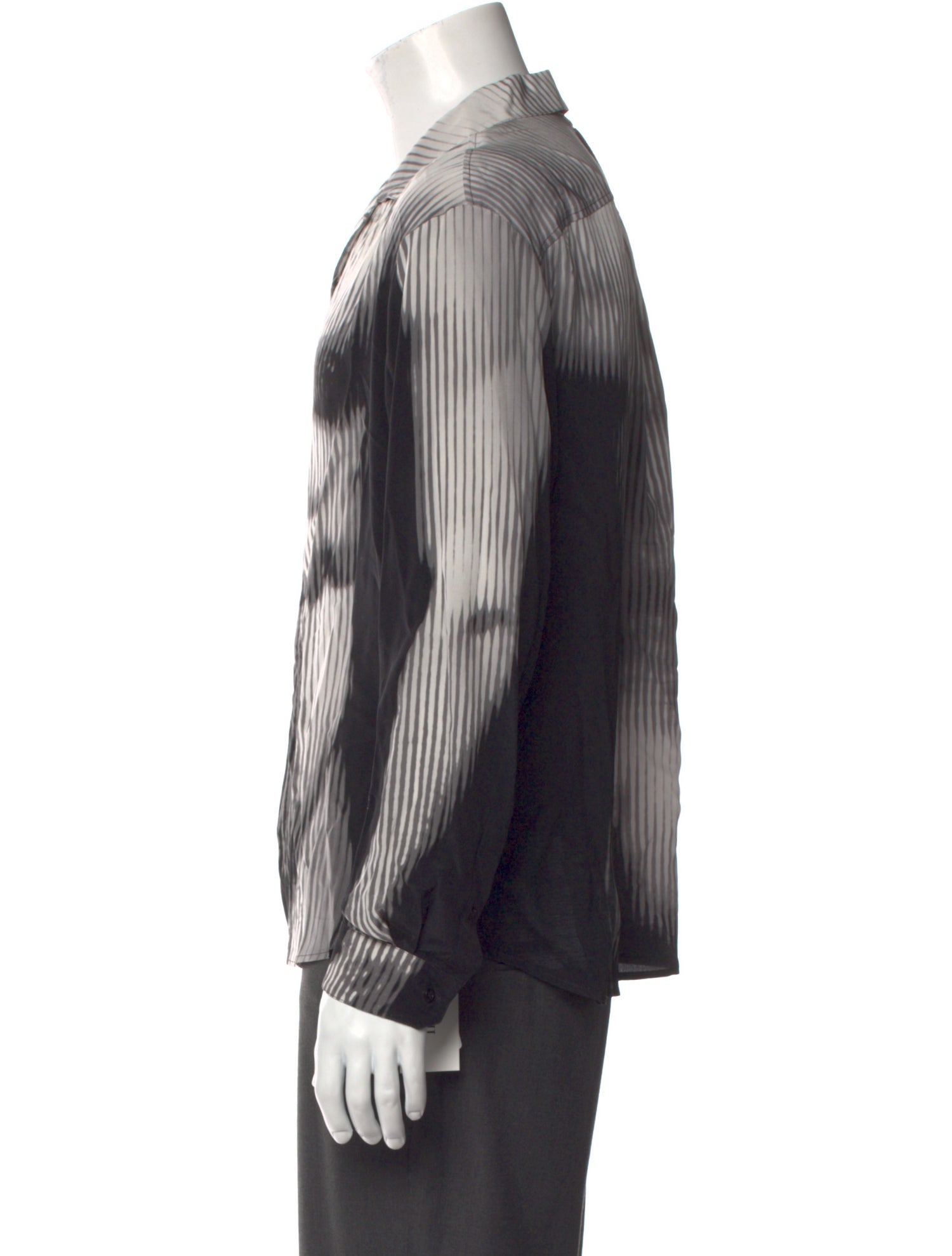 Jean Paul Gaultier x Y/Project Silk Striped Shirt