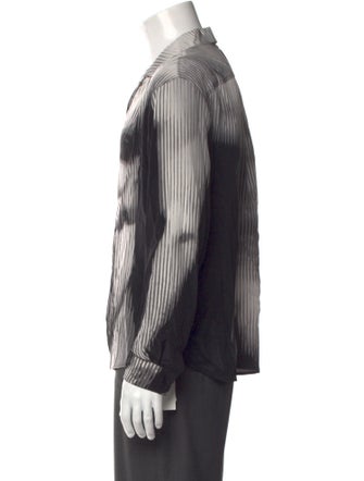 Jean Paul Gaultier x Y/Project Silk Striped Shirt