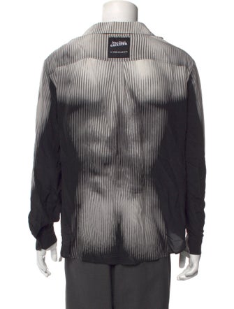 Jean Paul Gaultier x Y/Project Silk Striped Shirt