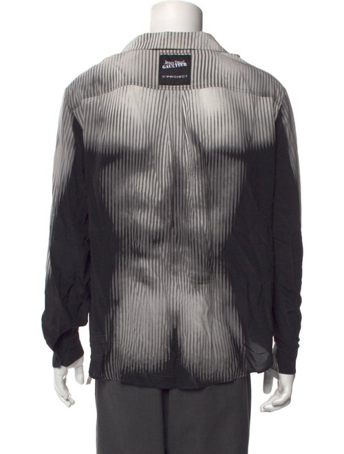Jean Paul Gaultier x Y/Project Silk Striped Shirt