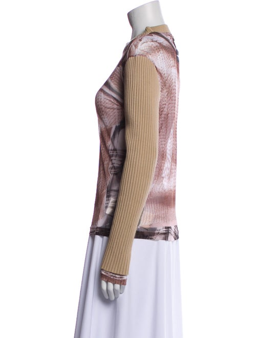 Jean Paul Gaultier x Y/Project Printed Bateau Neckline Top