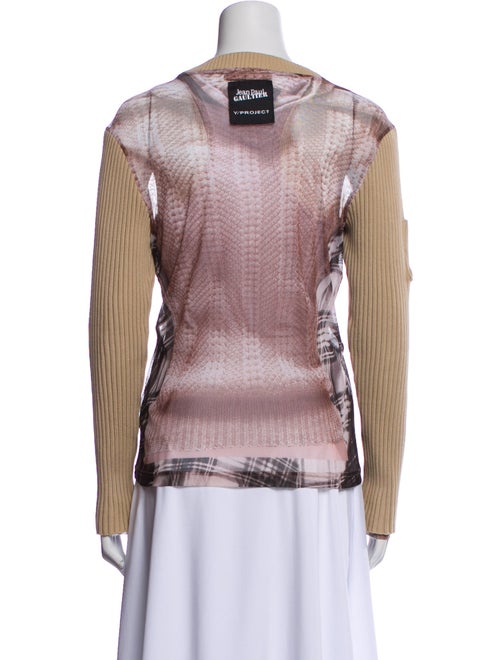 Jean Paul Gaultier x Y/Project Printed Bateau Neckline Top