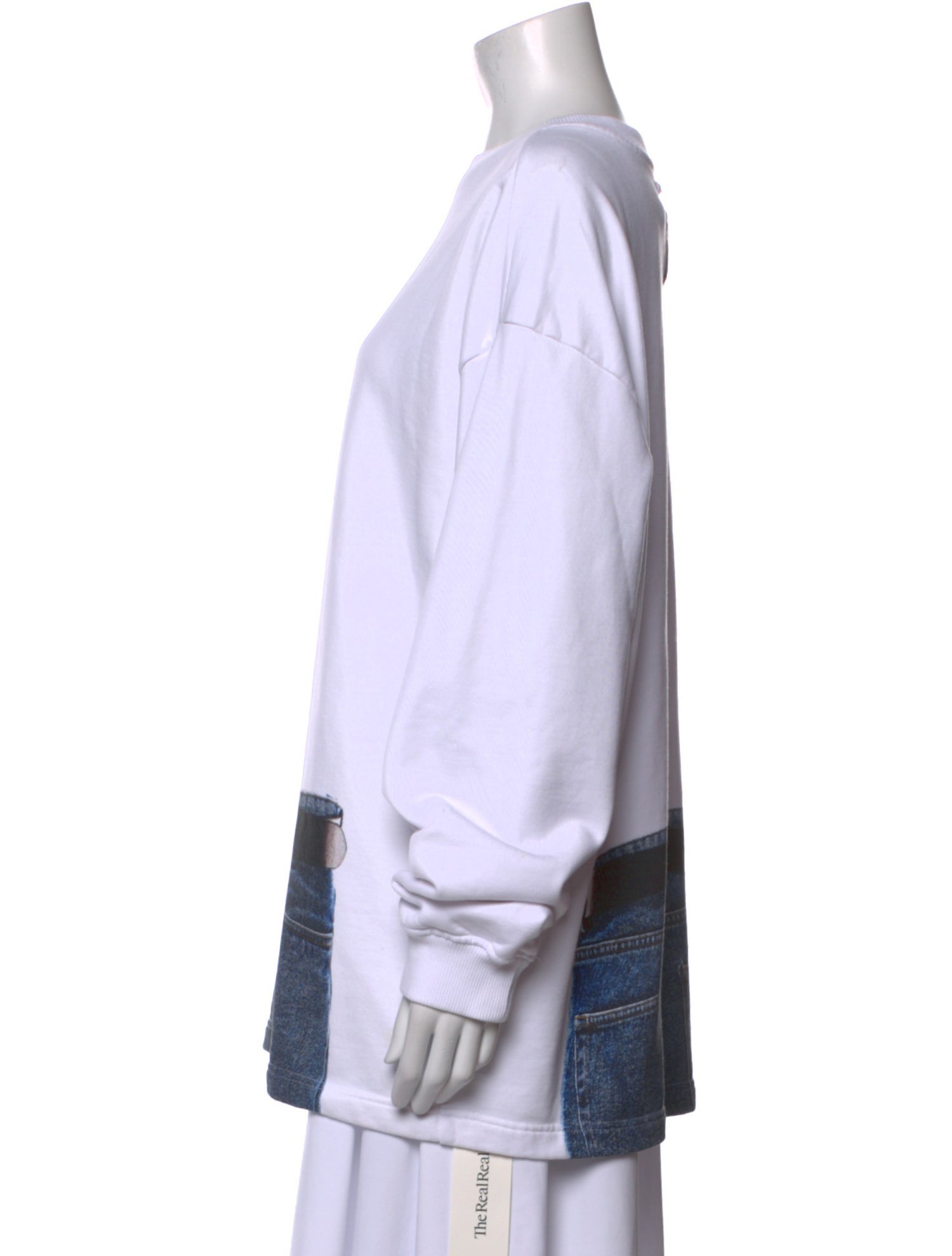 Jean Paul Gaultier x Y/Project Crew Neck Long Sleeve Sweatshirt